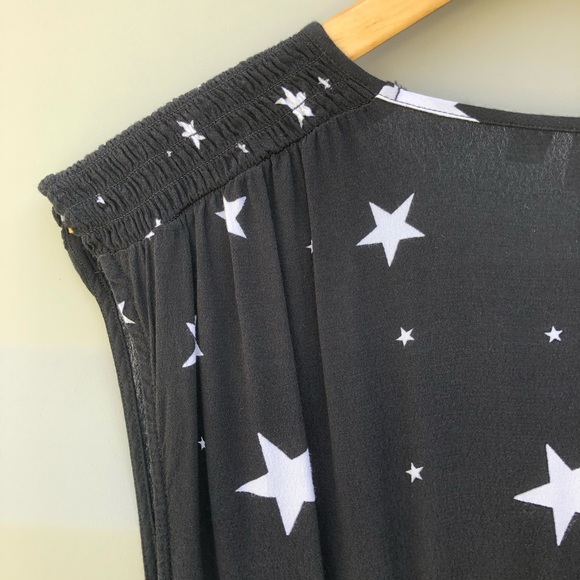 GAP black with stars printed maternity dress S - Picture 5 of 6